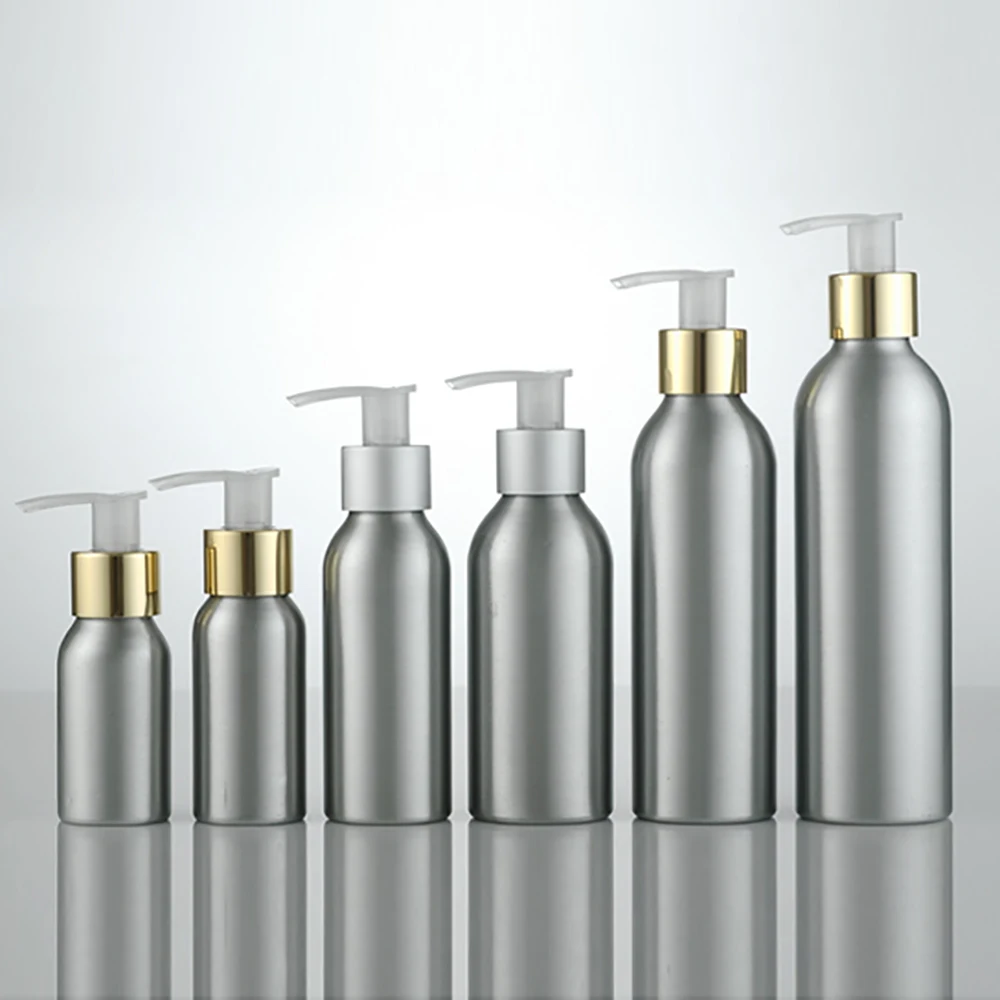 

Hot Sell Empty Large 250ml Lotion Pump Bottle, 250ml Aluminum Bottle For Cosmetic Lotion/Shampoo Container