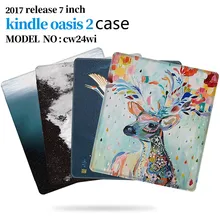 Case for 7 Kindle Oasis 9th Generation-2017 e-Book eReader,Slim fit Smart Shell Cover with Auto Sleep/Wake Kindle Oasis 2 Case case for amazon kindle 8 th gen 2016 model 6 tablet case e book smart cover for kindle 558 with auto wake up sleep