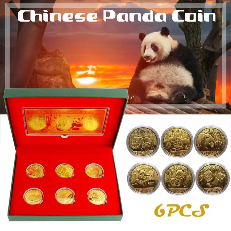 

Chinese Panda Coin Collection Commemorative Coin Set