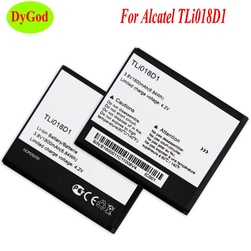 Аккумулятор TLi018D1 для Alcatel One Touch Pop D5 Dual 5038x OT5038X 3 5015D OT 5016 Bateria Batterij AKKU 1800