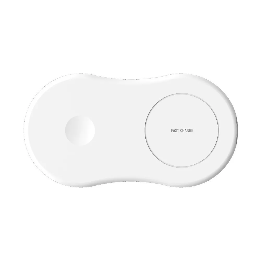 Lism 2 в 1 Беспроводное зарядное устройство для Iphone8 Plus Iphonex Iwatch серии и так далее