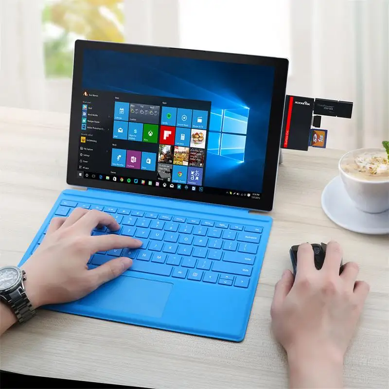 

5 In 1 Memory Card Reader Adapter Support SD/TF Micro SD Card Reader For Surface Pro Computer Supplies