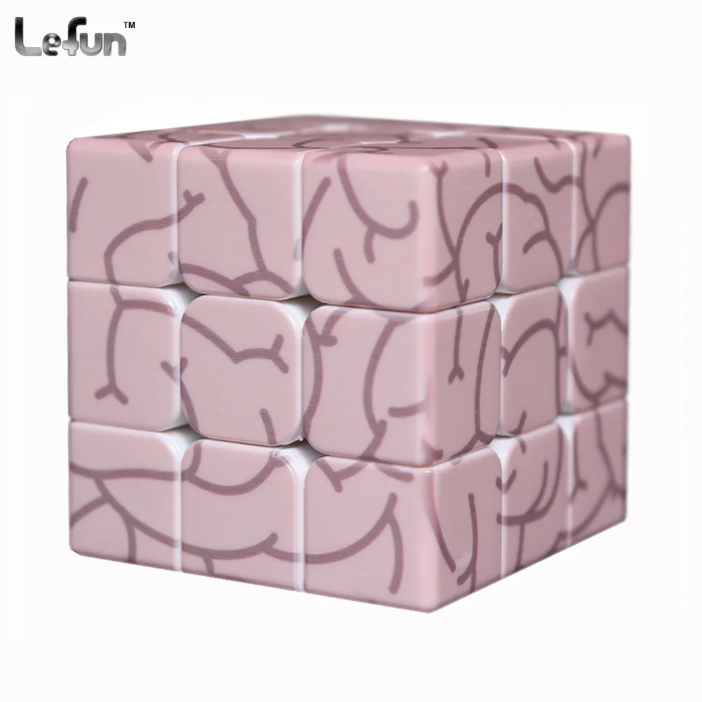 

Lefun [ Three Steps Brain Magic Cube ] Halloween Evil Do Lines 3 Steps Magic Cube Mental Development Uv