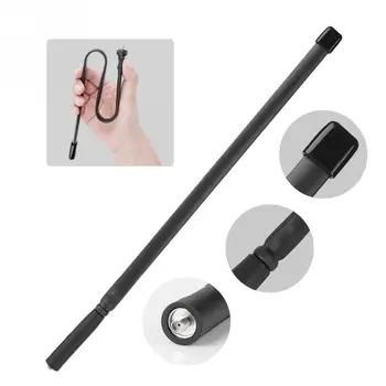 

Foldable Walkie Talkie Antenna SMA Female Antenna Dual Band VHF/UHF 136-520MHz