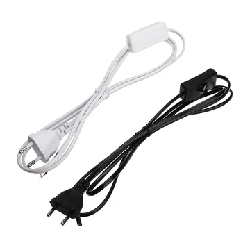 

Light Dimmer Cord Wire Light Switching Plug Power Dimming Button Switch 1.8m Line Cable LED Lamp Black/White