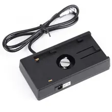 Блок питания Кабель-адаптер для батареи пластина для sony NP-F970 F960 F770 батарея