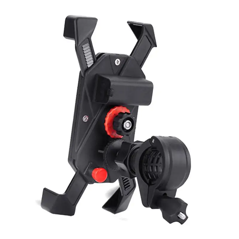 

Motorcycle Mobile Phone Holder Foldable Portable Fixed Phone GPS Navigation Plastic Seat USB Quick Charging Induction Stand