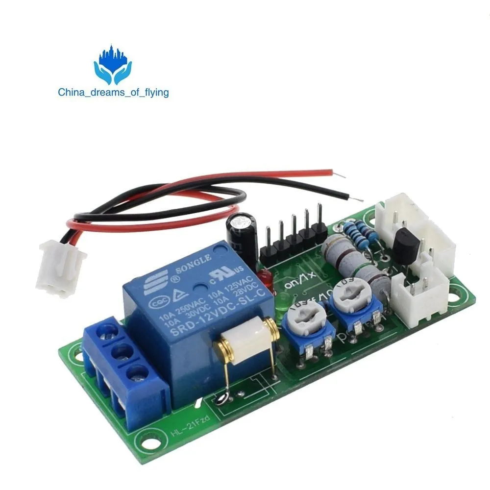 

TZT 1PCS Vibration Module/ Vibration Sensors Relay Switch Sensitivity and The Time Delay Adjustable (D2A1) 12V