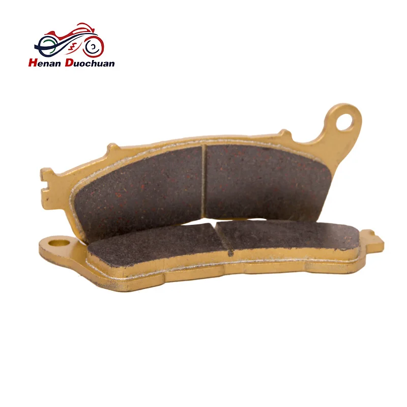 Motorcycle Brake Pads Organic - Front & Rear Set For Honda SH 350i, Forza, ADV 350 (2 Piston Caliper/ABS) 2020-2024
