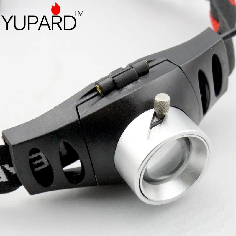 YUPARD Q5 светодиодный налобный фонарь яркий масштабируемый для кемпинга пешего