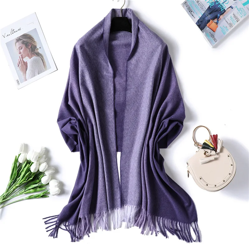 Goedkoop Ontwerp 2019 Merk Vrouwen Sjaal Lente Winter Warm Kasjmier Sjaals Voor Dame Sjaals En Wraps Pashmina Patchwork Lange Bandana