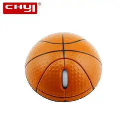 CHYI беспроводной мышь баскетбол формы оптический компьютер USB Mause 1600 точек на дюйм портативный забавные игровые мыши Компьютерные для
