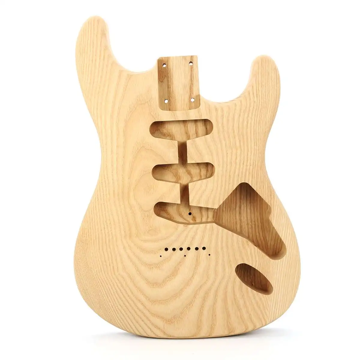 

Wood Type Electric Guitar Accessories ST Electric Guitar Ash Wood Material Guitar Body Unfinished DIY Guitar Body Part New