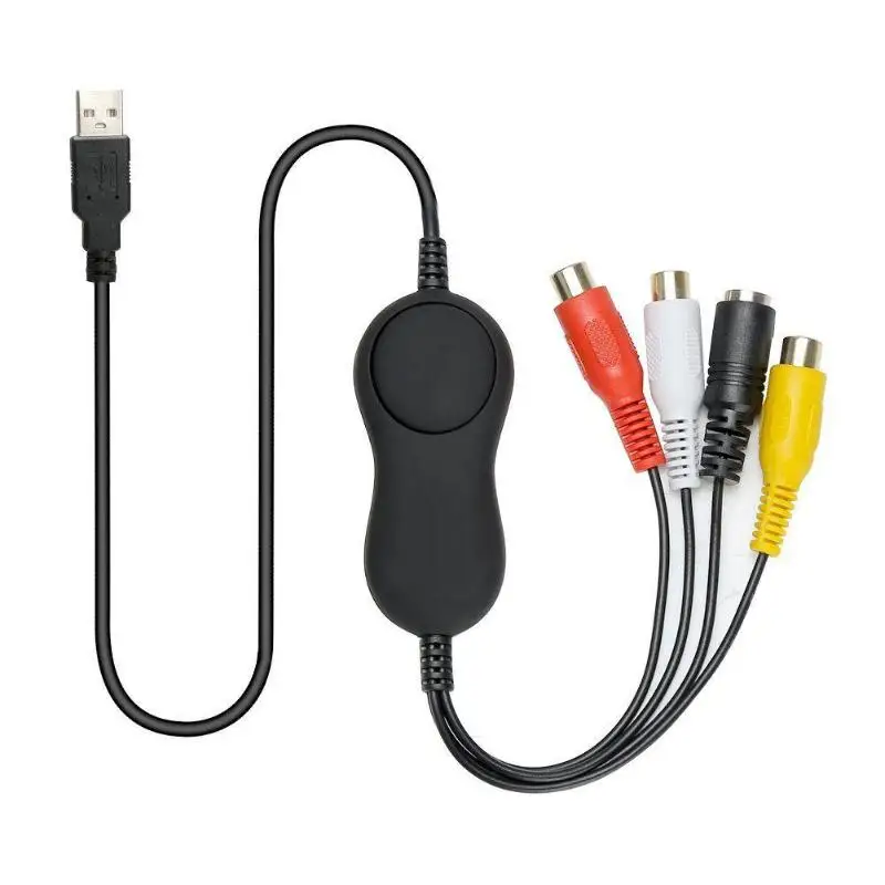 

Portable USB2.0 UVC Audio Video Capture Card Adapter Recorder for Microsoft IOS Android LINUX IO System