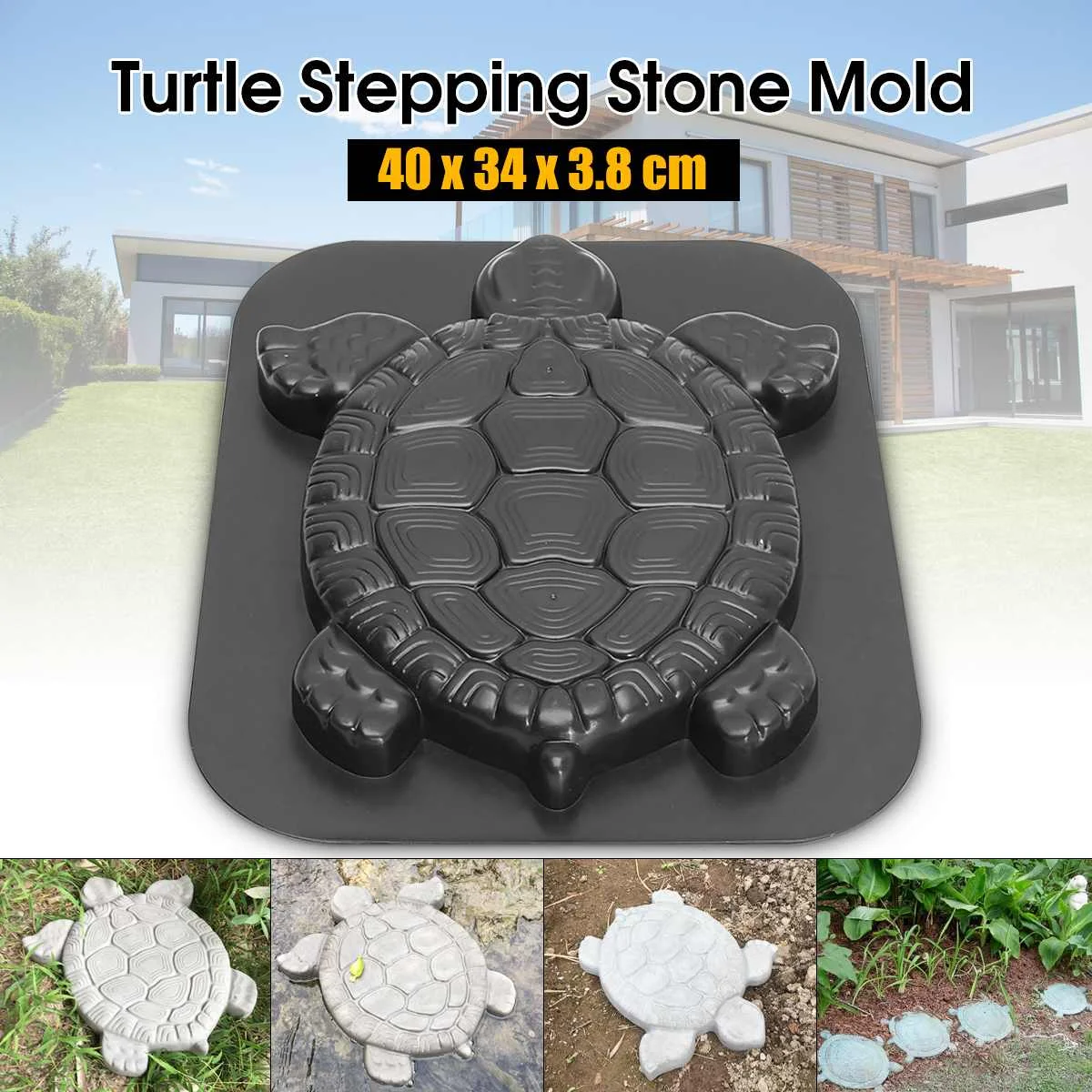 

ABS Paving Mold Decorative floor Texture Path Pathmate Driveway Pavement Brick Mold Garden Buildings Walk Maker Mould