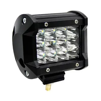 

4inch 36W 3-Row LED Work Light Waterproof Rating IP67 Bar Flood Lamp for Off-road SUVs Boats Jeeps Auto Accessories