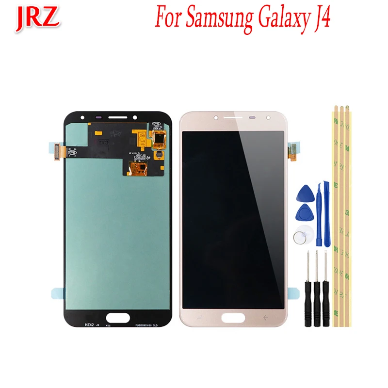 

OLED For Samsung Galaxy J4 J400 J400F J400G LCD Display and Touch Screen 5.5''Screen Digitizer Assembly Replacement +Tools