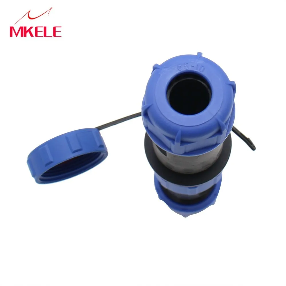 SP17 2 P Waterdichte Connector Pin In-lijn Socket Luchtvaart Connector Male Plug & Vrouwelijke Socket Pin Copper Housing