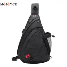 Дорожные нагрудные сумки с зарядкой от usb, повседневные мужские нагрудные сумки, дорожные сумки на плечо для телефона