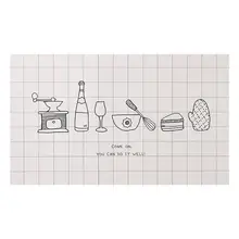 Кухонные принадлежности узор кухня маслостойкая наклейка высокая температура настенная плитка наклейка съемные обои Декор Водонепроницаемая Наклейка на стену