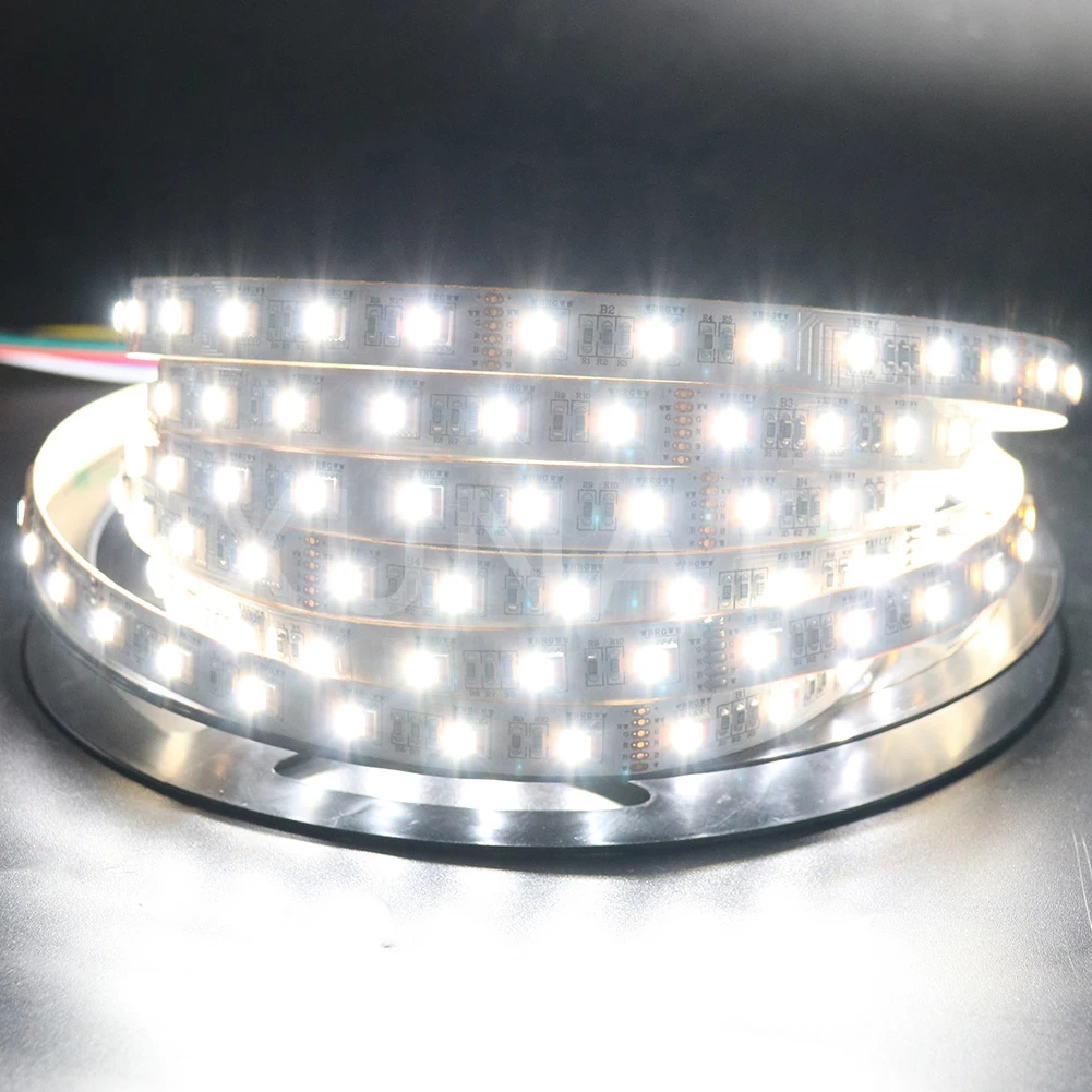 Светодиодная лента RGB CCT 5050 светодиодная водонепроницаемая лампа 30 светодиодов/м
