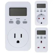 Digital Power Meter Watt Strom Usage Monitor Buchse Verbrauch Meter Elektrische Monitor Power Energie Buchse EU UNS UK Stecker