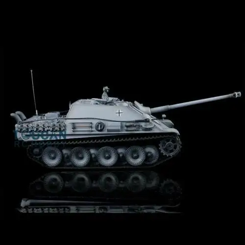 2 4G Henglong масштаб 1/16 серый 6 0 поколение ИК пластик немецкий Гепард RTR