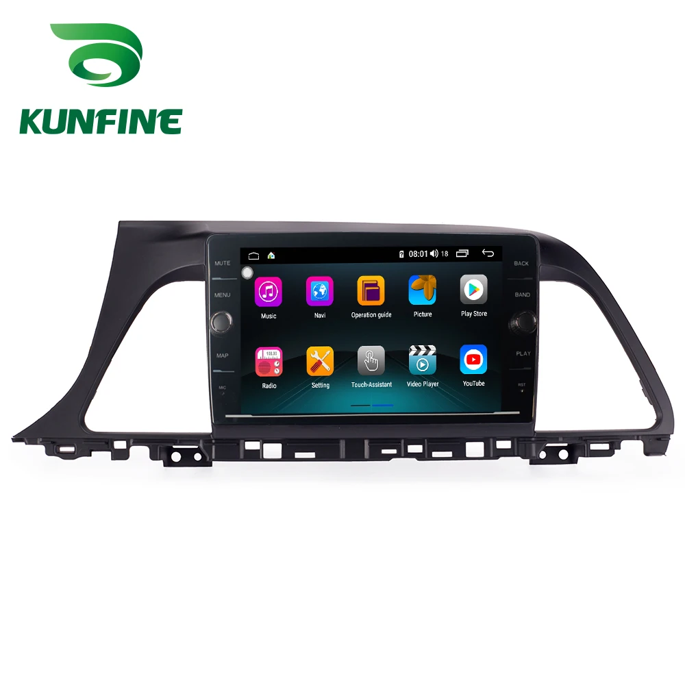 Excellent Octa Core 4GB RAM 64GB ROM Android 8.1 Car Navigation Player Deckless Car Stereo for Hyundai  Sonata 2015 2016 2017 Radio Unit 3
