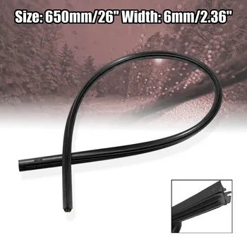 

New Universal Silicone 26 6mm Cut to Size Universal Vehicle Replacement Wiper Blade Refill
