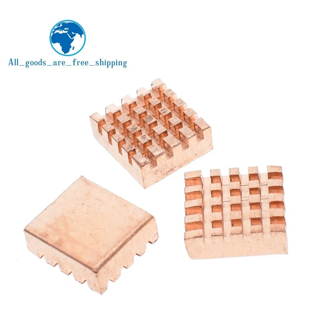 

TZT 1PCS New RHS-03 Copper Heat Sink for DDR DDR2 DDR3 RAM Memory Cooler