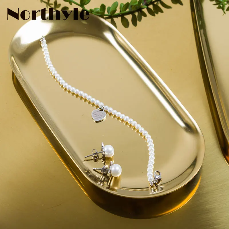 

Golden tray metal decorative plate jewelry trays home decoration oval stainless steel ring dish
