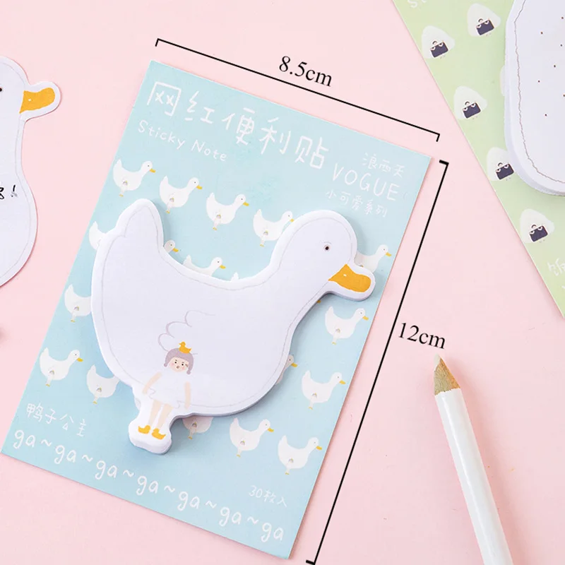 30 простыни Детские/комплект милые животные блокноты для записей Kawaii фрукты