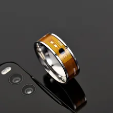 NFC титановая сталь смарт-кольцо для мужчин носимые электронные компоненты Модные кольца для телефонов Аксессуары интеллектуальное кольцо на палец