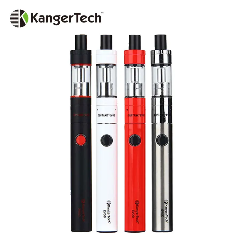 Оригинальный Kangertech Топ EVOD комплект 650 мАч встроенный аккумулятор электронная