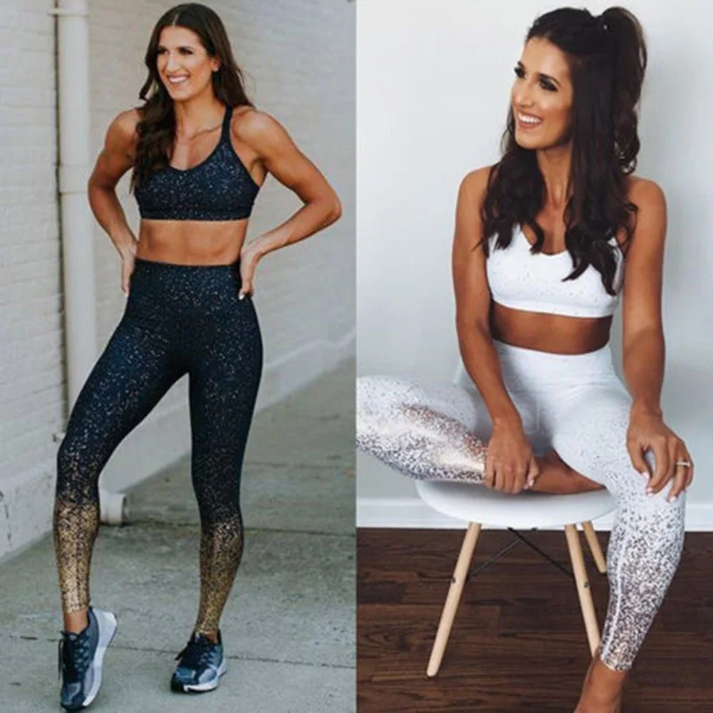 

NORMOV Women Yoga Pants Sporting Leggings High Waist Fitness Leggings For Women Running Gym Scrunch Trousers Women Clothing