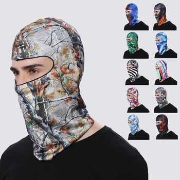 

Motorcycle Balaclava Face Mask Motorcycle Ski Mask Breathable Anti-UV Headwear Motocross Sports Headband Skiing Full Face Mask