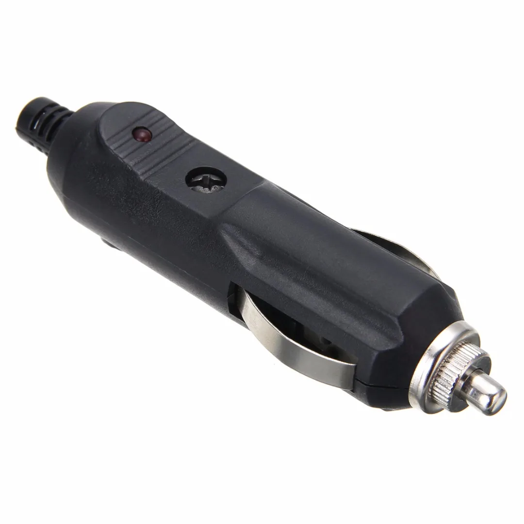 

5A 12V/24V Universal Car Auto LED Cigarette Lighter Socket Plug Connector with Fuse Automotive Electric Appliances