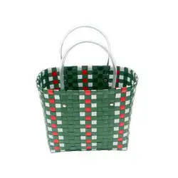 Ручные ПВХ сумка, корзина для покупок Снэк игрушка корзина для хранения ручной сумки для шоппинга пляжная сумка модная сумка для женщин