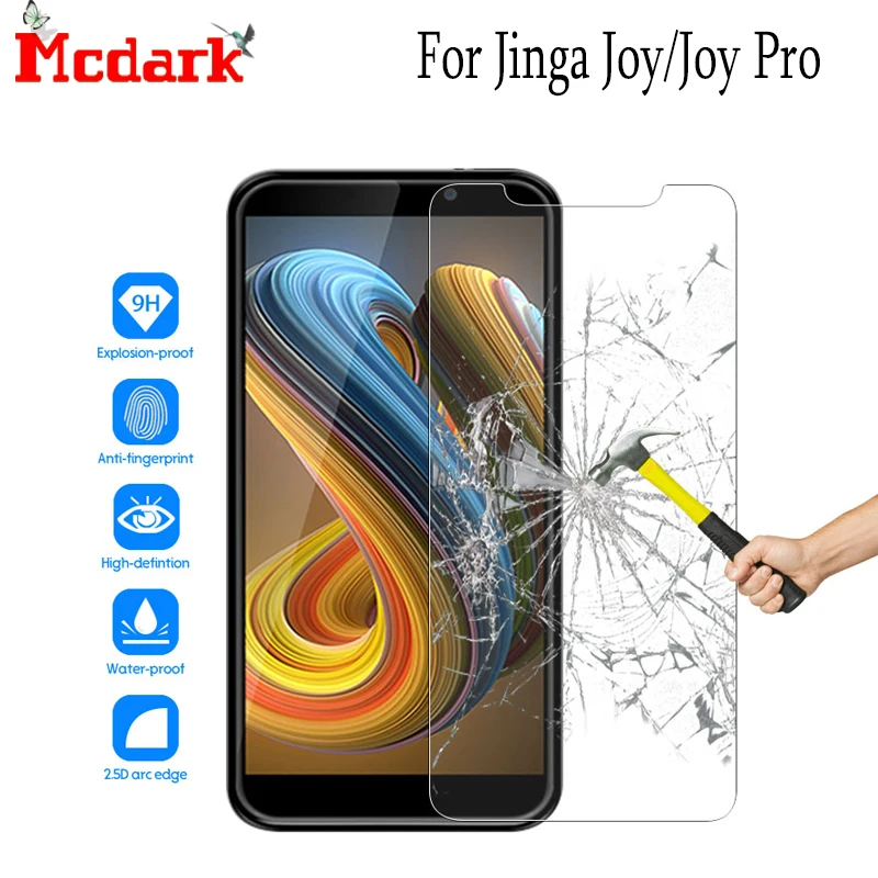 Закаленное стекло Mcdark для Jinga Joy Pro защита экрана 5 дюйма простое в установке