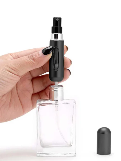 5ml Refillable Mini Perfume Spray Bottle Aluminum Spray Atomizer