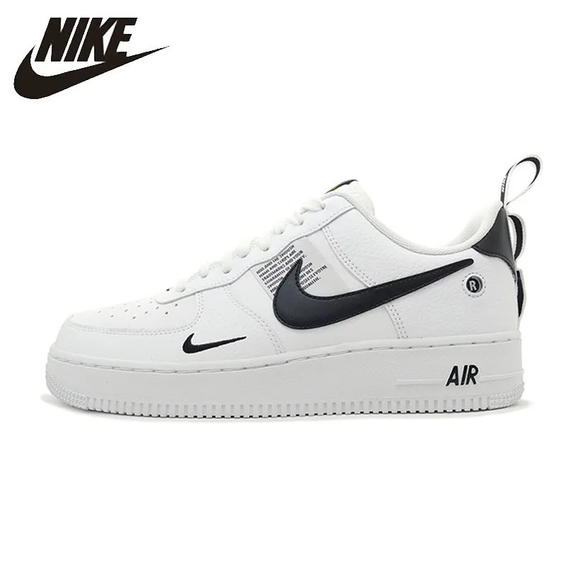 Nike официальный Air Force 1 дышащая утилита для мужчин кроссовки низкие Удобные Спортивная обувь Новое поступление # AJ7747