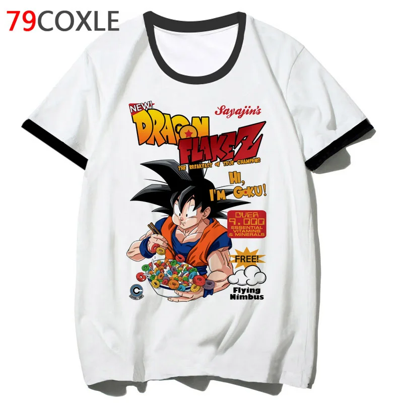 Dragon Ball1 футболка 2019 Мужская Топ хип-хоп для harajuku одежда забавная школьная уличная