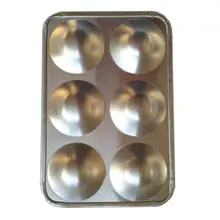 Adeeing Strength aluminum 6 Палитра с отверстием ящик цвета инструмента