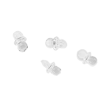 

Baby pacifier transparent plastic - 2cm - 100 pcs