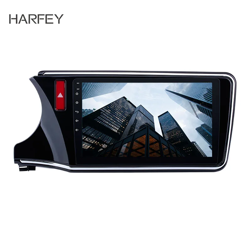 Harfey для 2014 2015 2016 2017 Honda CITY левое радио Android 8 1 10 дюймов GPS Поддержка WIFI Bluetooth аудио