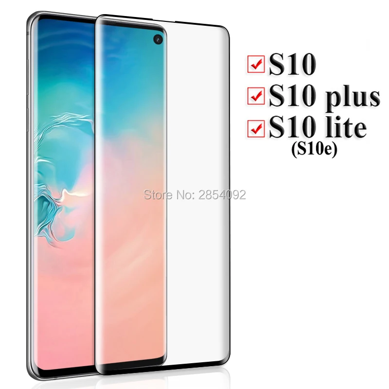 Закаленное стекло для Samsung Galaxy S10 S 10 S10e Plus Lite защитное Tremp e S10plus Защитная пленка