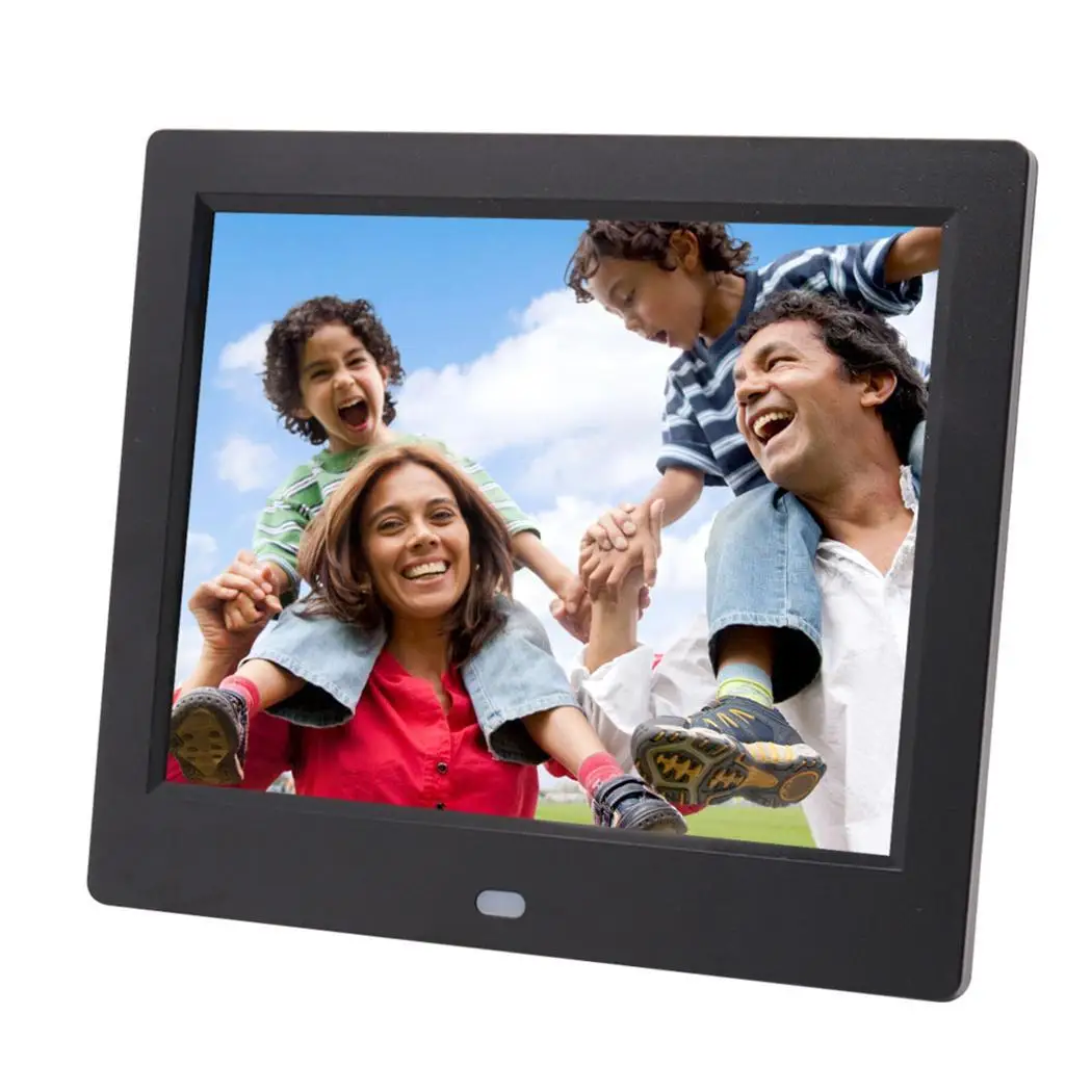 

8 Inch Clock Music Video Player MP3 4:3 82w x 2 Digital up 32G TXT Up To 32G 5V, 2A Photo Frame JPG, JPEG