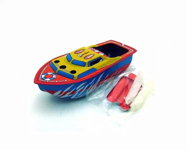ЗАБАВНЫЕ РЕТРО оловянные игрушки мультфильм Аниме ПОП поп Лодка Свеча лодка tintoy