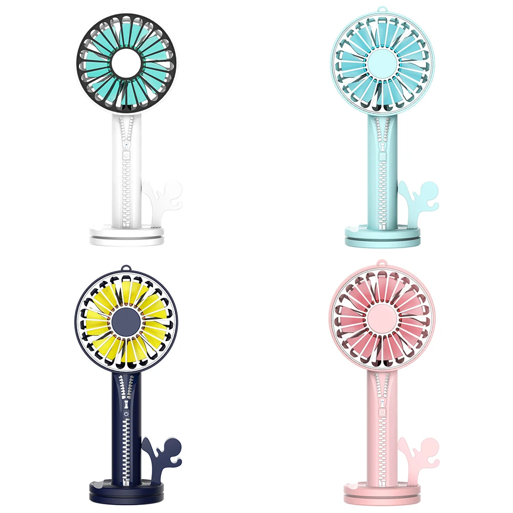 

Portable Hand Fan USB Rechargeable Handheld Mini Fan Cooler 3 Speed Adjustable Cooling Fan