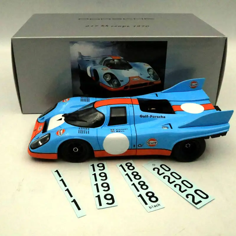 

NOREV 1/18 P~sche 917 KH Coupe 1970 Le Mans Gulf # 18 # 19 # 20 # 1 Diecast Models Limited Edition Collection Toys Cars